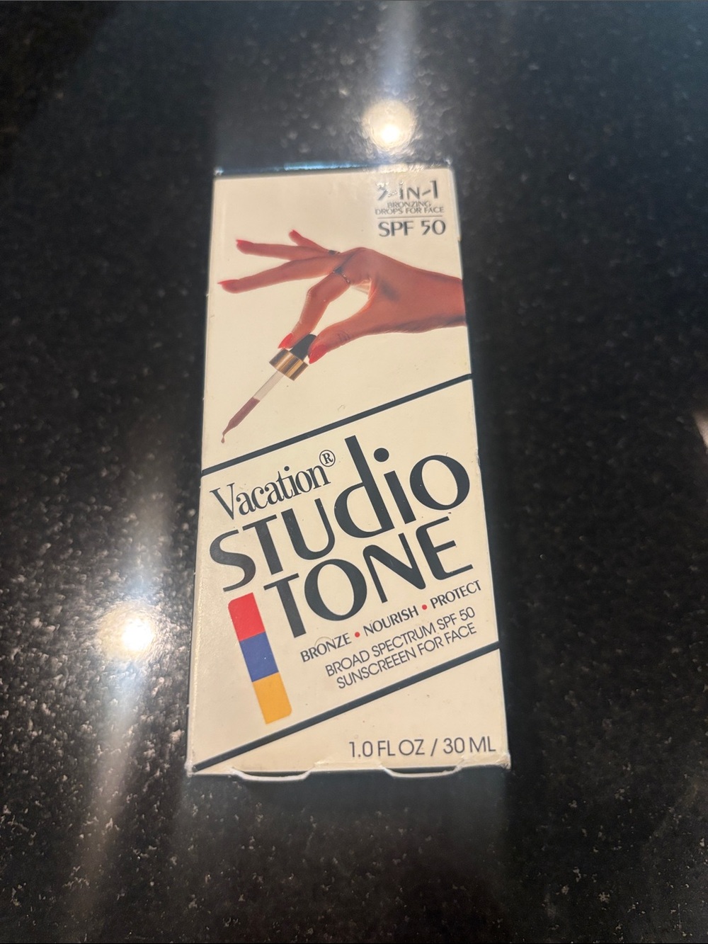 Vacation Studio Tone Bronze SPF 50 Facial Sunscreen Drops - Bronze